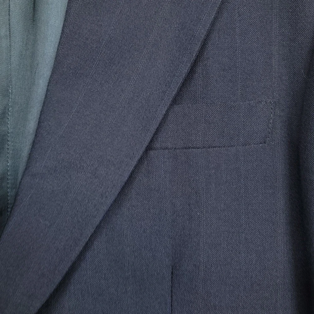Stafford Blazer Jacket Mens‎ 40R Navy Blue USA Made Suit Separates EUC